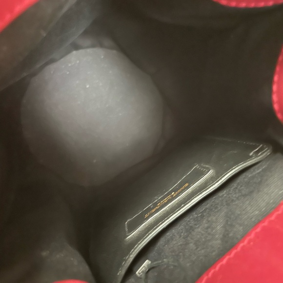 SOLD!!!! 💯 Saint Laurent Talitha Bucket Bag Leather Small - Picture 6 of 9